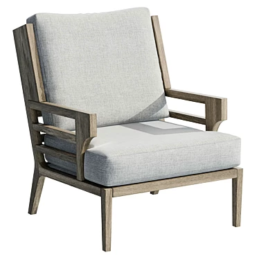 Rolandat Upholstered Accent Chair 3D model image 1 