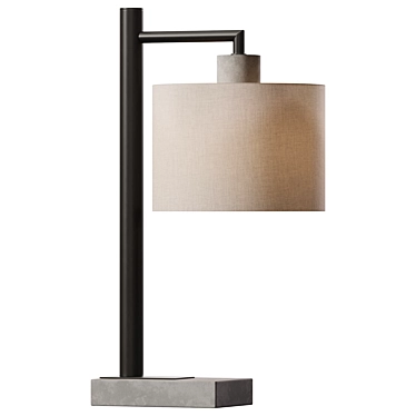 Chauncey Metal Floor Lamp 3D model image 1 