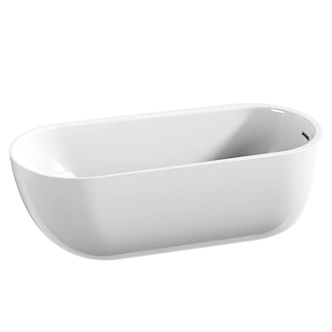 Abber AB9341-1.5 Acrylic Bathtub 3D model image 1 