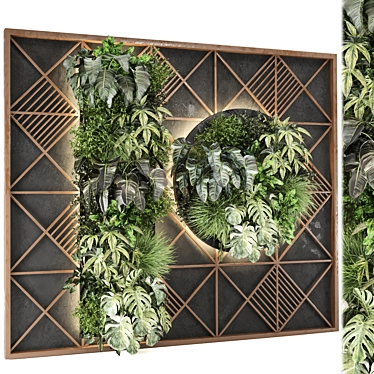 Vertical Garden Set 1223 3D 3D model image 1 