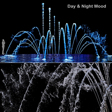 Dual Mode Dancing Fountains Kit 3D model image 1 