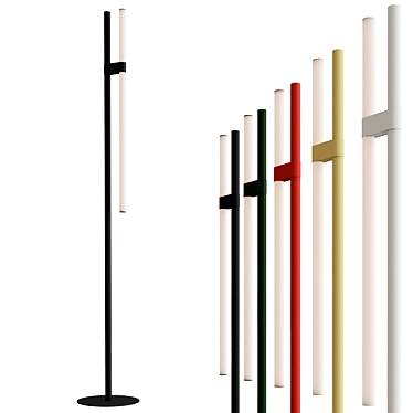 Sleek LED Floor Lamp Axolight 3D model image 1 