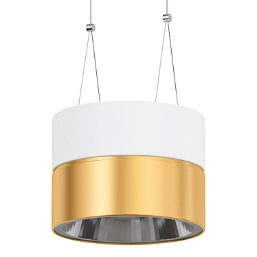 Elegant LED Pendant Lighting Solution 3D model image 1 