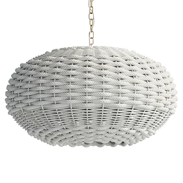 Luxurious Agnes Pendant Light 3D model image 1 