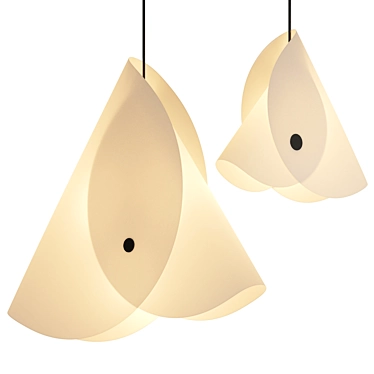 Orukami AM.PM Pendant Lights 3D model image 1 