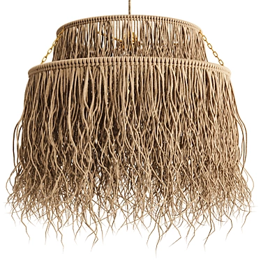 Boho Pendant Lamp 3D Models 3D model image 1 