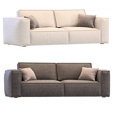 Modern Ebi Sofa Design 3D 3D model image 1 