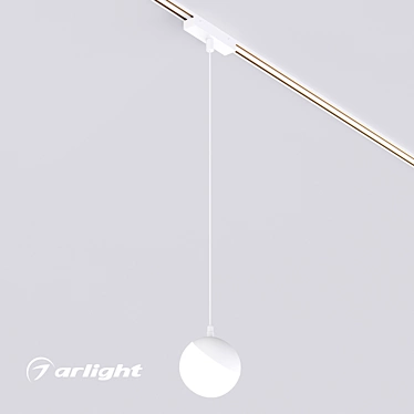 Magnetic Sphere Pendant Light 3D model image 1 