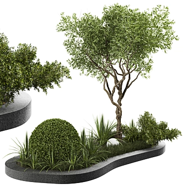 Outdoor Plant 270 3D Model 3D model image 1 