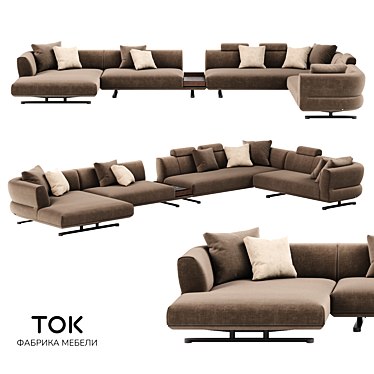 (OM) Modular series of sofas "TAKT S2" Tok Furniture