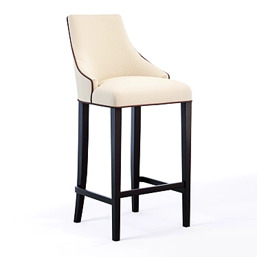 Birch Bar Stool Alen 3D model image 1 