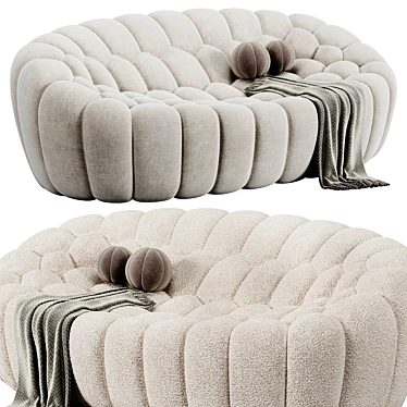 Modern Bubble Sofa Roche Bobois 3D model image 1 