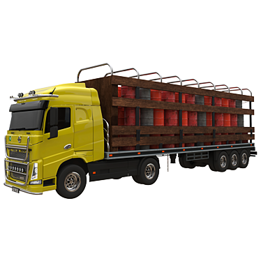 Volvo FH 16 Truck Model 3D model image 1 