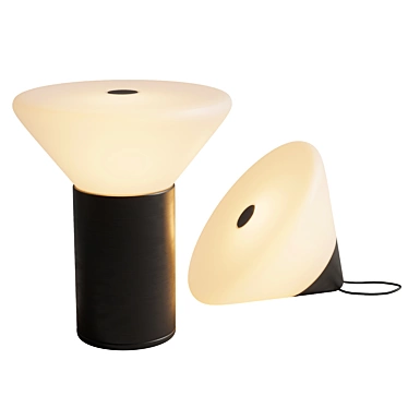 Portable Modular Mikono Table Light 3D model image 1 