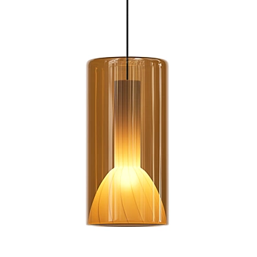 ImperiumLoft Amber Pendant Light 3D model image 1 