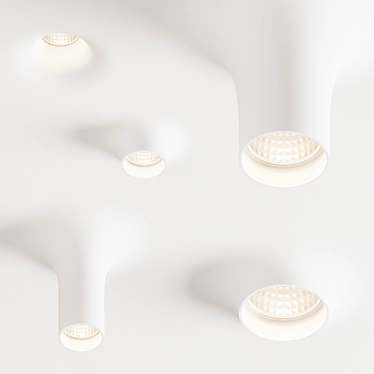 - Gypsum Luminaires 9010 Novantadieci 3D model image 1 