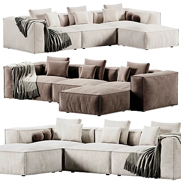  Westwing Modular Sofa Lennon 3D model image 1 