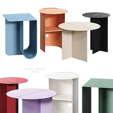 Stylish Journal Tables by Divan.ru 3D model image 1 