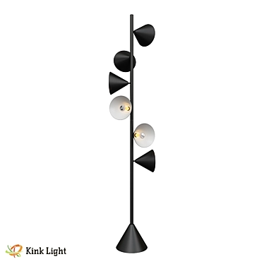 Floor lamp Rivi black 08480-F,19 OM