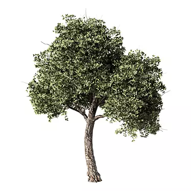 Contemporary Tree Sculpture Art 3D model image 1 