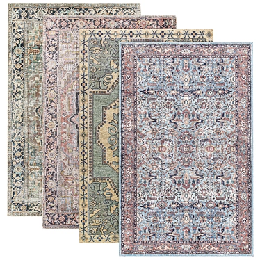 Russian Traditional Rugs Model 3D model image 1 