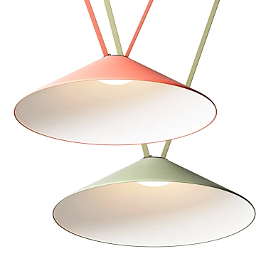 Vibia Plus Minus Pendant Light 3D model image 1 