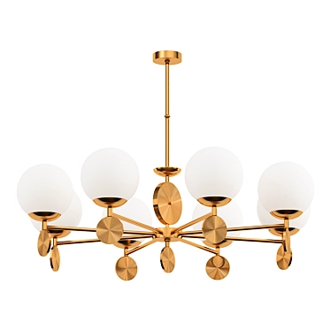 Elegant Stilfort Marsela Pendant Light 3D model image 1 