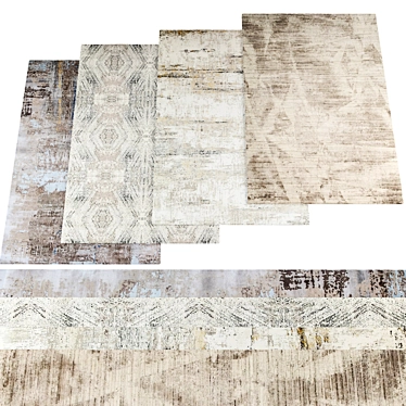 High Resolution Rugs Set 3D model image 1 