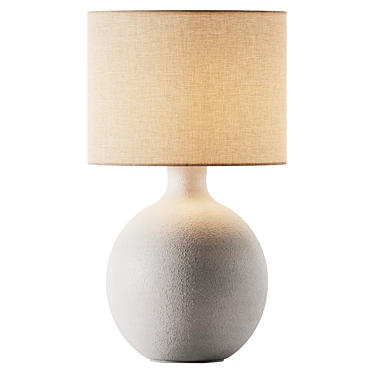 Sleek Modern Table Lamp 3D model image 1 