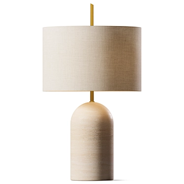 Sleek Modern Design Table Lamp 3D model image 1 