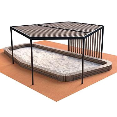 Perforated Canopy Sandbox Model 3D model image 1 