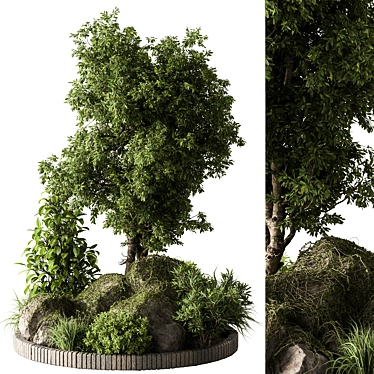 Greenery Collection Outdoor Plants 3D model image 1 