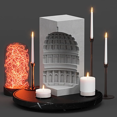 pantheon candleholder