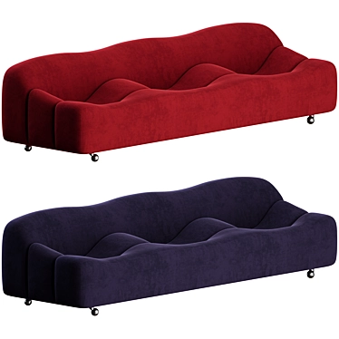 Artifort ABC Sofa, 3 Seater 3D model image 1 