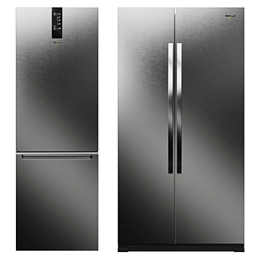 Whirlpool Refrigerator Duo, 3D Models 3D model image 1 