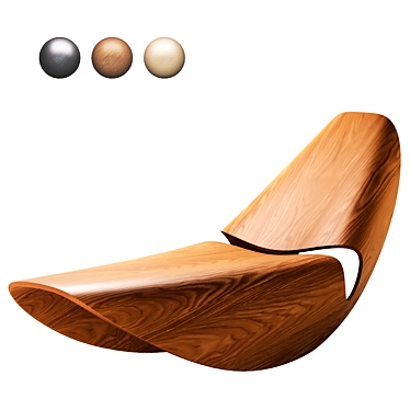 Rocking lounger COWRIE ROCKER by Made In Ratio