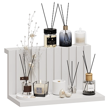 Luxury Home Fragrance Set 3D model image 1 