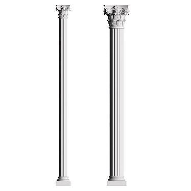 Customized Gypsum Columns 27-28 3D model image 1 