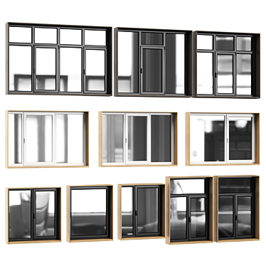 Rehau Windows, Wooden slope frame