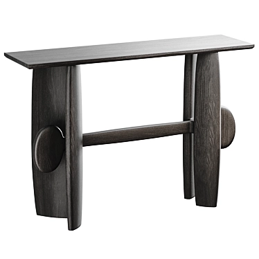 Modern Rustic Console Table: Aleks Home 3D model image 1 