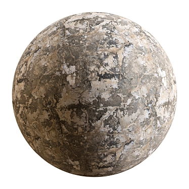 Concrete Displacement Modifier Textures 3D model image 1 