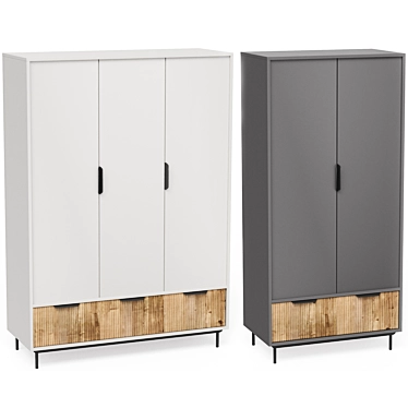 Hinged wardrobe Levante-3 and Levante-2