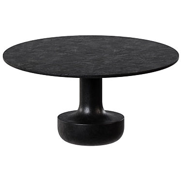 Elegant Toad Circular Table 3D model image 1 