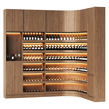 Luxury Wine Cellar 3D Models 3D model image 1 