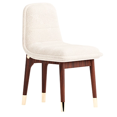 Elegant Jenny Dining Chair 3D model image 1 