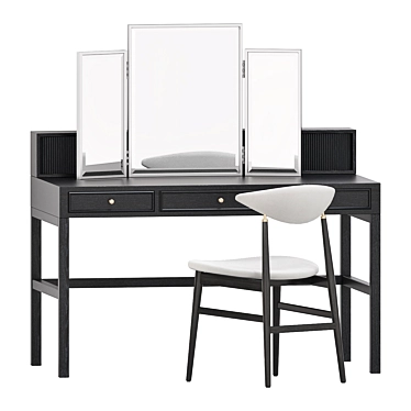 Elegant Vanity Set: Eichholtz & Gubi 3D model image 1 