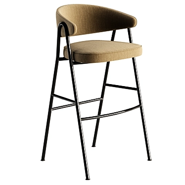 Modern CHIA Barstool by PARLA 3D model image 1 