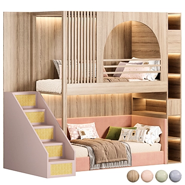 Children bunk bed Kids room