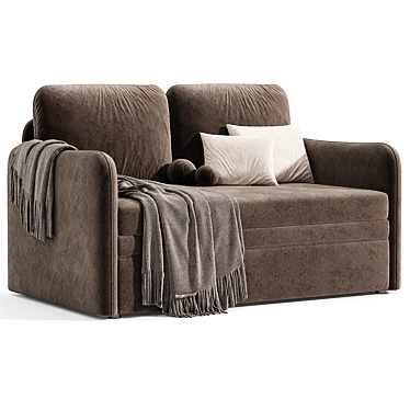 Modern Textile Sofa 2015 Model 3D model image 1 