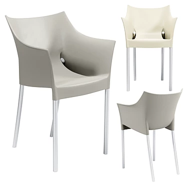 Modern Dr. NO Armchair Furniture 3D model image 1 